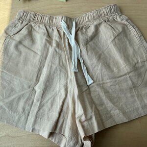 Nude Lucy » Oat Linen Shorts